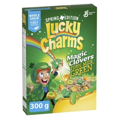 General Mills Lucky Charms Spring Edition 300 g, $1.50/100g