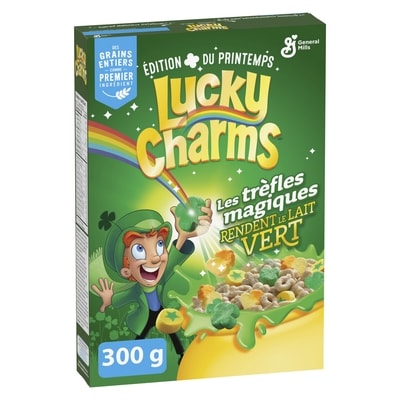 General Mills Trèfles magiques Céréales givrées avec des guimauves 300 g, 1,66 $/100g