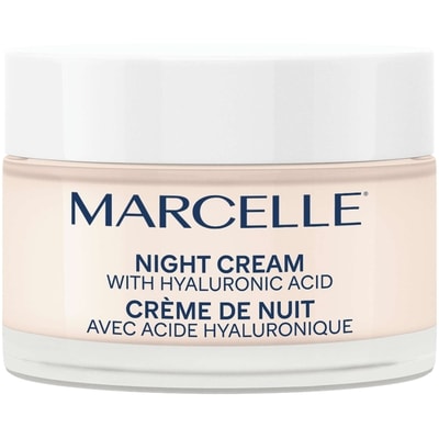 Marcelle Crème de nuit hydratante 24 h avec acide hyaluronique et niacinamide 50 ml, 43,98 $/100ml
