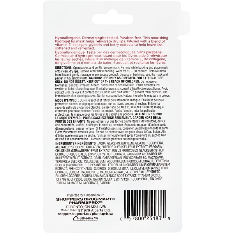 Nourishing Collagen Hydrogel Lip Mask