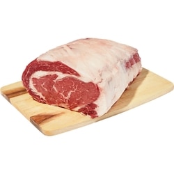null Rôti de côte de bœuf avec os 28,40 $/1kg 12,89 $/1lb