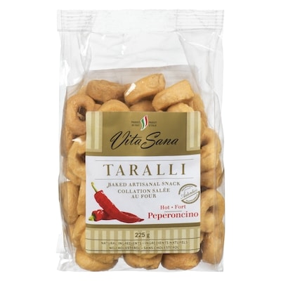Vita Sana Taralli Hot Peperoncino 225 g, $1.24/100g