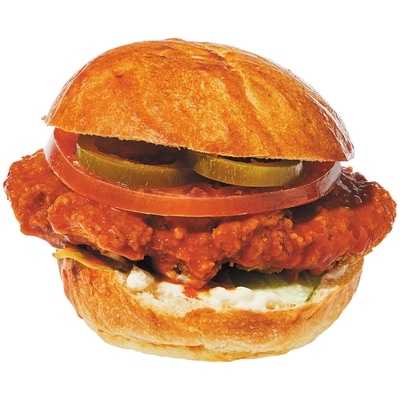 null Sandwich au poulet chaud de Nashville 241 g, 2,90 $/100g