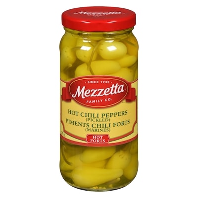 Mezzetta Hot Chili Peppers Pickled Hot 375 ml, $1.46/100ml