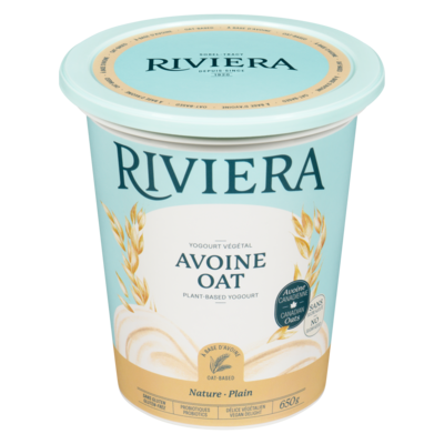 Riviera Oat Based Vegan Delight Plain 650 g, $1.15/100g