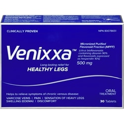 Venixxa Healthy Legs 500 Mg 30 ea, $0.83/1ea