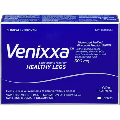 Venixxa Healthy Legs 500 Mg 30 ea, $0.83/1ea