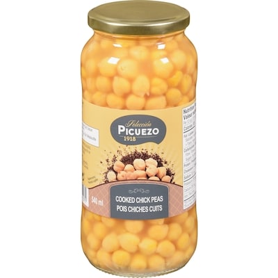 Picuezo Cooked Chick Peas 540 ml, $0.70/100ml