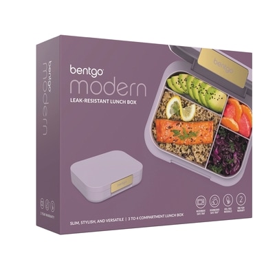 Bentgo Leak-Resistent Lunch Box, Slim, Stylish and Versatile, Purple 1 ea, $40.00/1ea