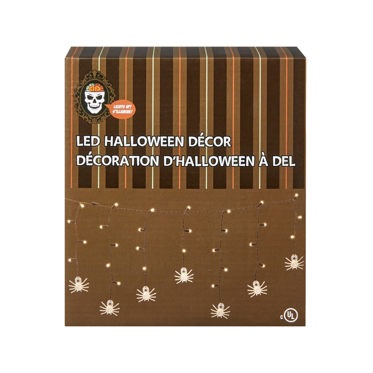 null Light up Spider ICECLE Garland   1 ea, $9.00/1ea