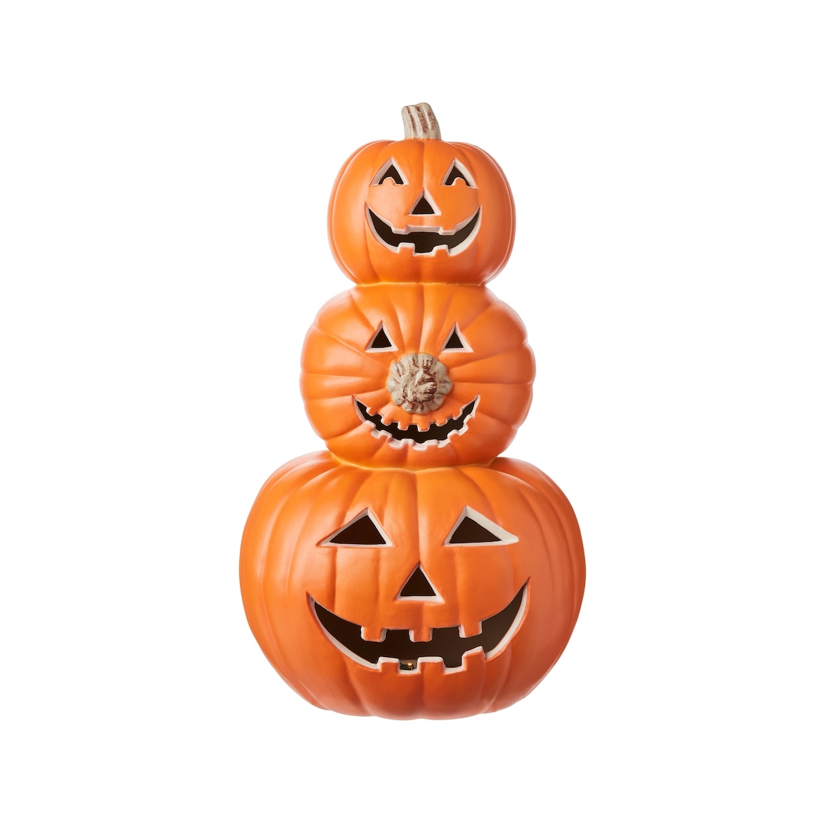 null Battery Operated Stacked Pumpkin   1 ea, $20.00/1ea