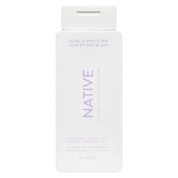 Native Nettoyant pour le corps lilas et thé blanc sans sulfate, sans parabènes  532 ml, 2,63 $/100ml