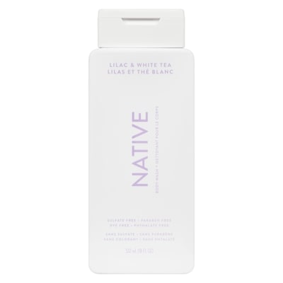 Native Nettoyant pour le corps lilas et thé blanc sans sulfate, sans parabènes 532 ml, 3,01 $/100ml
