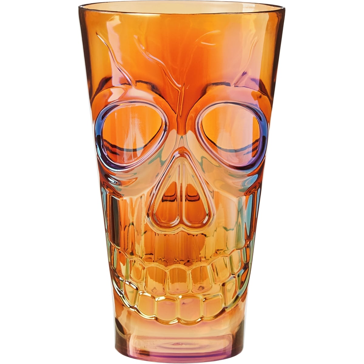 null Highball Skull Glass - Amber 1 ea, $3.00/1ea