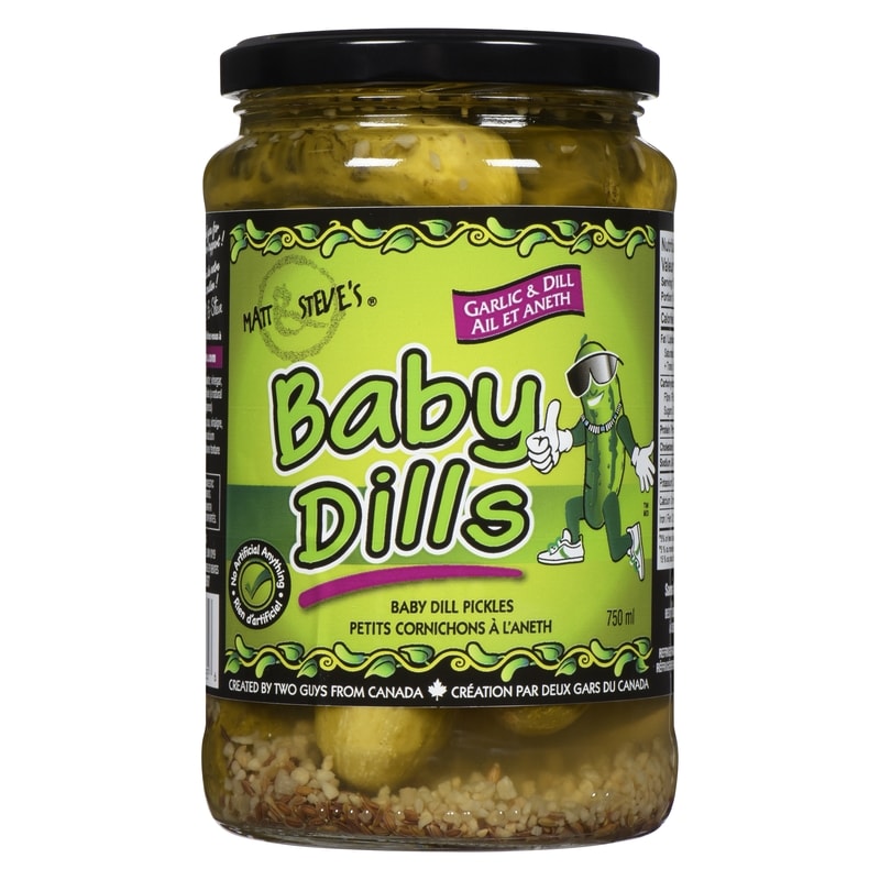 Baby Dills Baby Dill Pickles Garlic & Dill