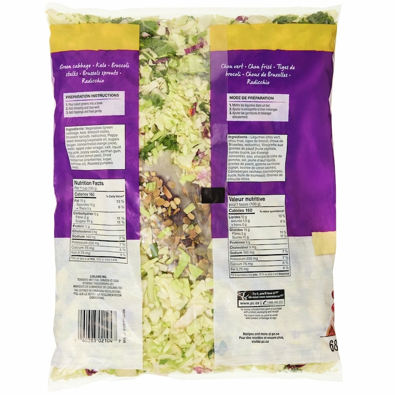 Sweet Kale Salad Kit Club Size