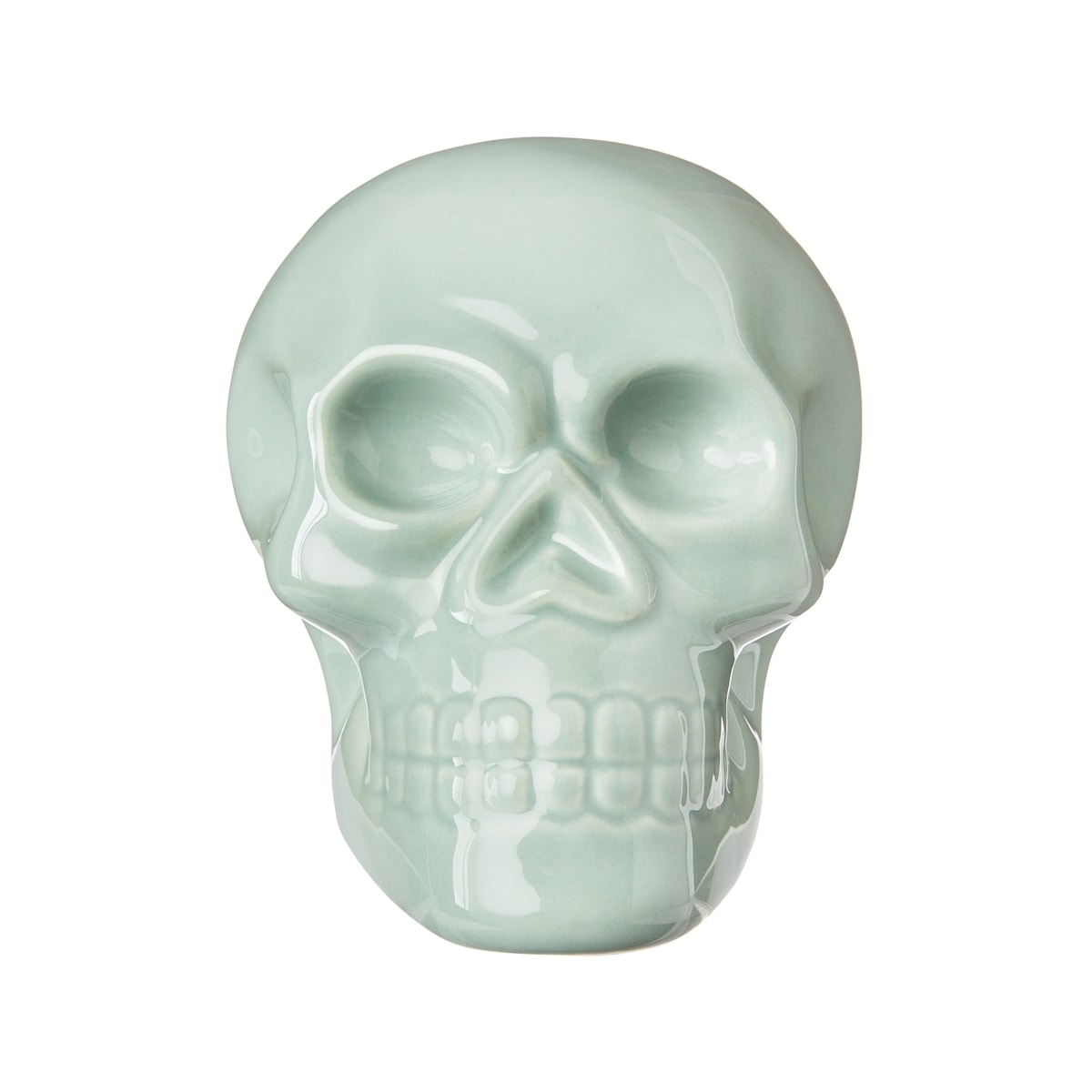 null 4In Ceramic Skull Jade   1 ea, $6.00/1ea