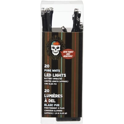 null Battery Operated LED Lights 20 Count - White 1 ea, $4.00/1ea