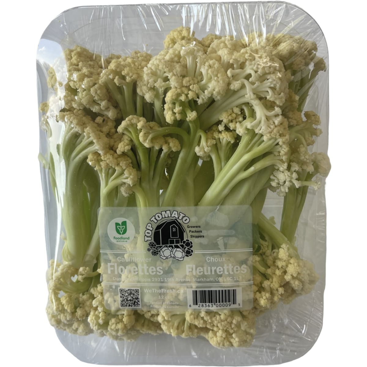null Cauliflower Florettes 1 ea, $6.99/1ea