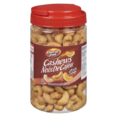 Dan D Pak Cashews Unsalted 500 g, $1.40/100g