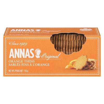 Annas Original Original sablés fins à l'orange 150 g, 2,99 $/100g