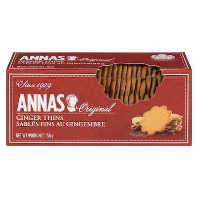 Annas Original Original sablés fins au gingembre 150 g, 2,99 $/100g