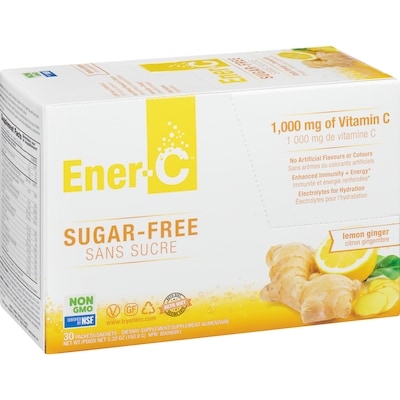 Sugar-Free Dietary Supplement Lemon Ginger