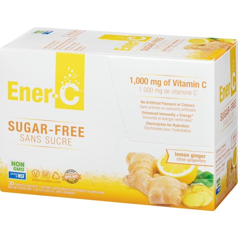 Sugar-Free Dietary Supplement Lemon Ginger
