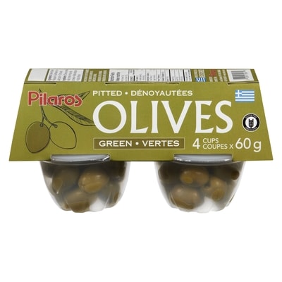 Pilaros Olives vertes dénoyautées, 4 tasses 240 g, 3,12 $/100g