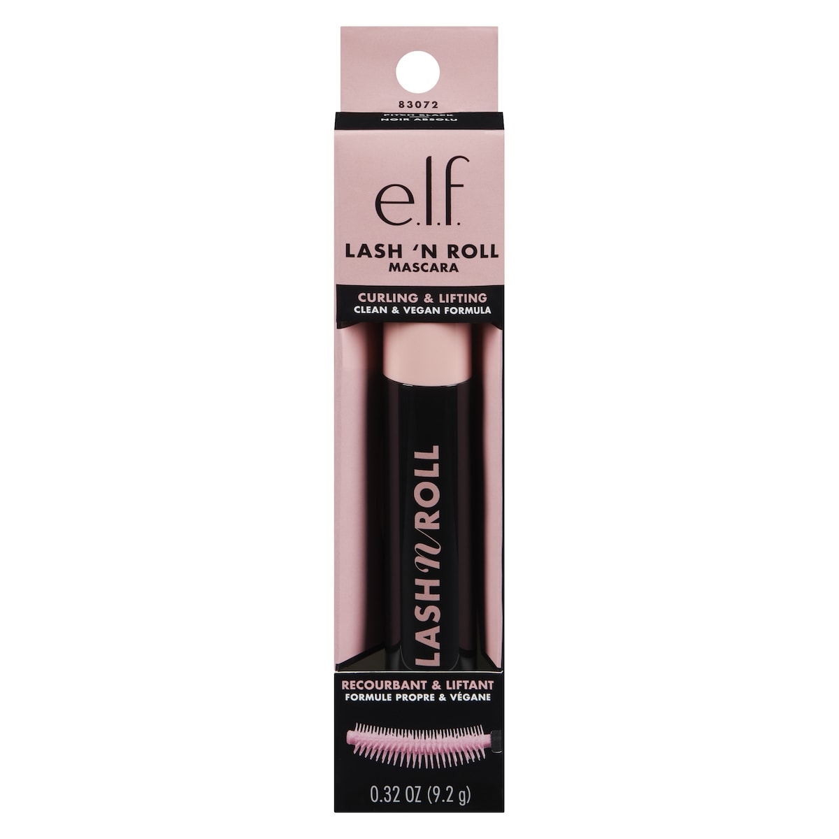 Elf Lash 'n Roll Mascara Pitch Black 9.2 g, $86.85/100g