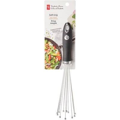 President's Choice Soft Grip Beaded Tip Ball Whisk 1 ea, $7.00/1ea