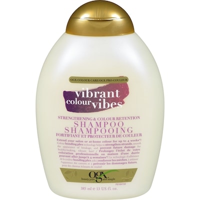Ogx Shampoo, Strengthening and Colour Retention 385 ml, $3.37/100ml