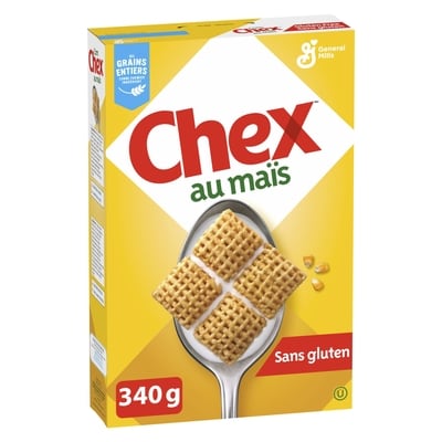 General Mills Chex au Maïs, Céréales Complètes, Sans Gluten 340 g, 1,76 $/100g