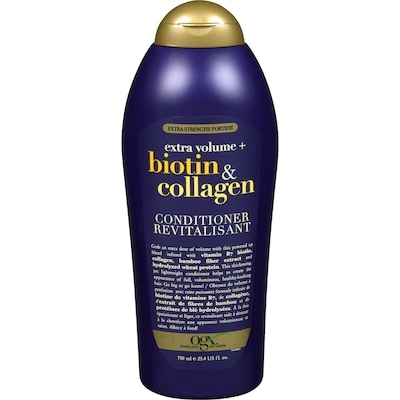Ogx Revitalisant extra volume avec biotine et collagène 750 ml, 2,80 $/100ml