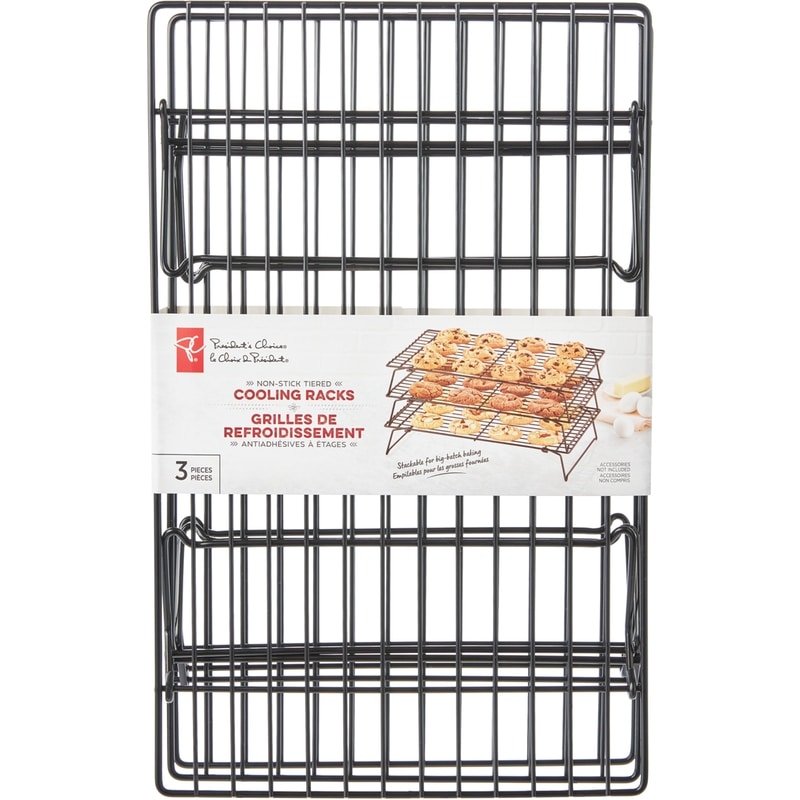 Non-Stick Tiered Cooling Racks 