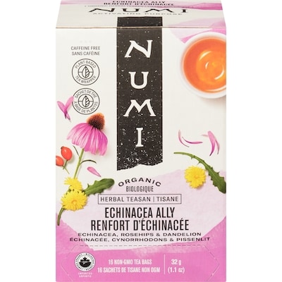 Numi Organic Herbal Teasan Echinacea Ally 1 ea, $10.49/1ea