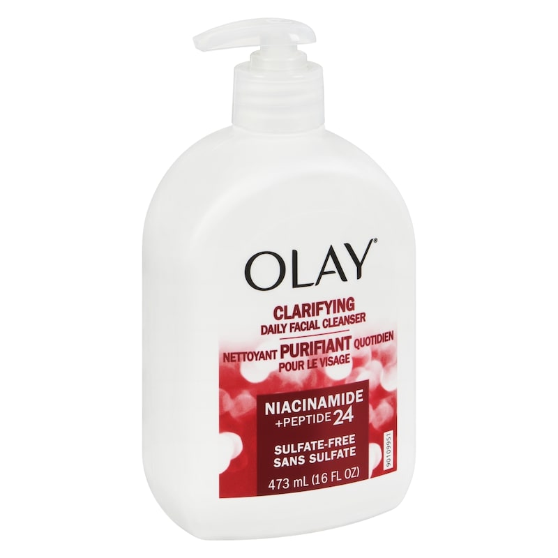 Clarifying Daily Facial Cleanser with Niacinamide and Peptide 24