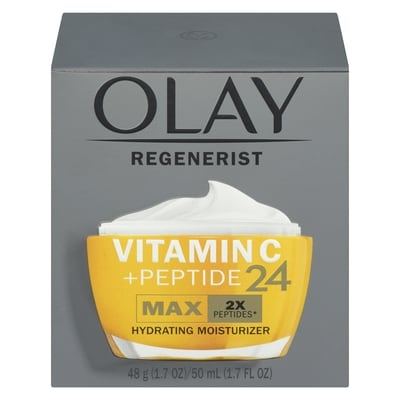 Olay Regenerist Hydrating Moisturizer with Vitamin C and Peptide 24 50 ml, $81.58/100ml