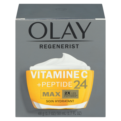 Olay Hydratant Regenerist avec vitamine C et peptide 24 50 ml, 91,98 $/100ml