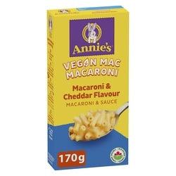 Annie's Vegan Macaroni & Cheddar 170 g, $2.64/100g