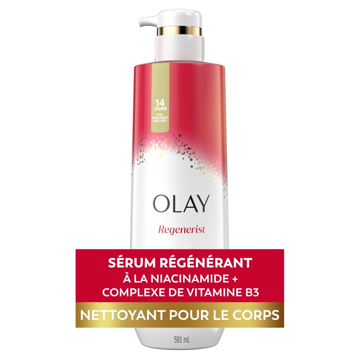 Olay Nettoyant pour le corps  Age Defying avec niacinamide 591 ml, 2,37 $/100ml