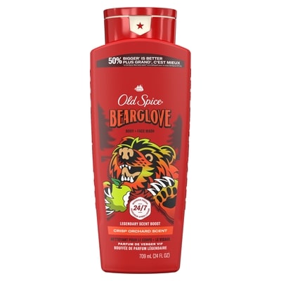 Old Spice Body Wash for Men, Bearglove, Long Lasting Lather 709 ml, $1.34/100ml