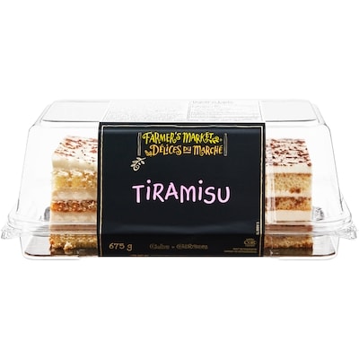 Délices du Marché Gâteau tiramisu 675 g, 1,78 $/100g