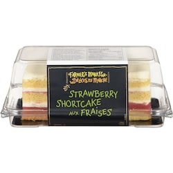 pâtissier tradition et innovation Délices du Marché Shortcake aux fraises - 755 g | Your