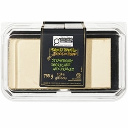 Délices du Marché Shortcake aux fraises 755 g, 1,59 $/100g