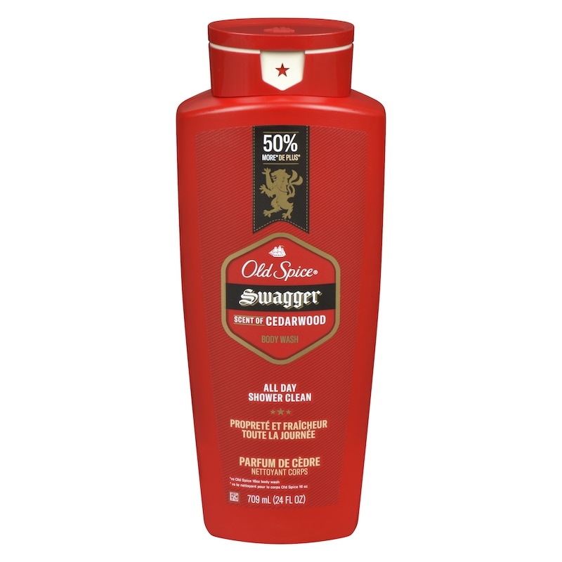 Old Spice Swagger ボディウォッシュ シダーウッド Old Spice Swagger Body Wash, Cedarwood Scent - 709 ml