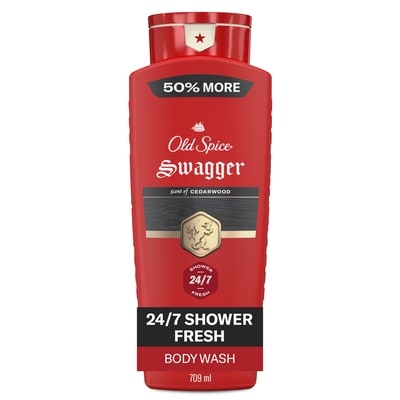 Old Spice Swagger Body Wash, Cedarwood Scent 709 ml, $1.62/100ml