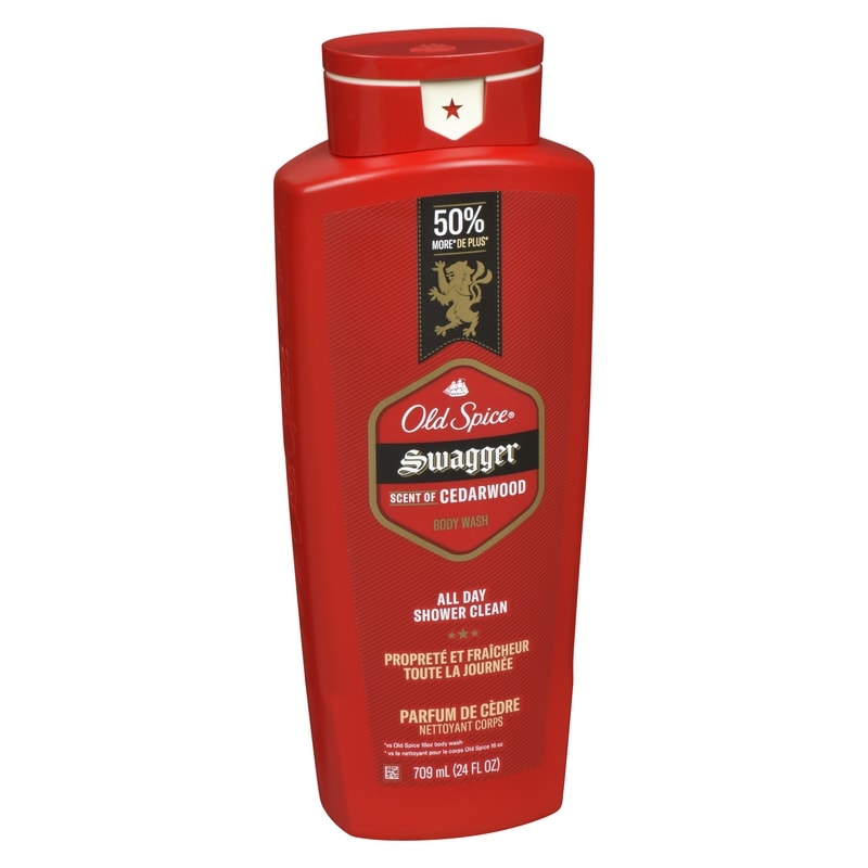 Swagger Body Wash, Cedarwood Scent
