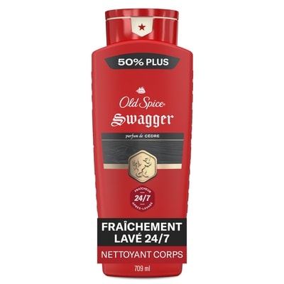 Old Spice Nettoyant pour le corps Collection Rouge pour hommes, parfum Swagger 709 ml, 1,34 $/100ml