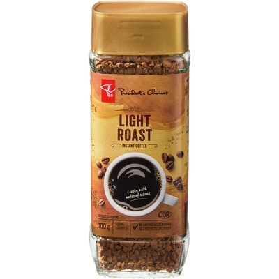 President's Choice Light Roast Instant Coffee 100 g, $5.50/100g